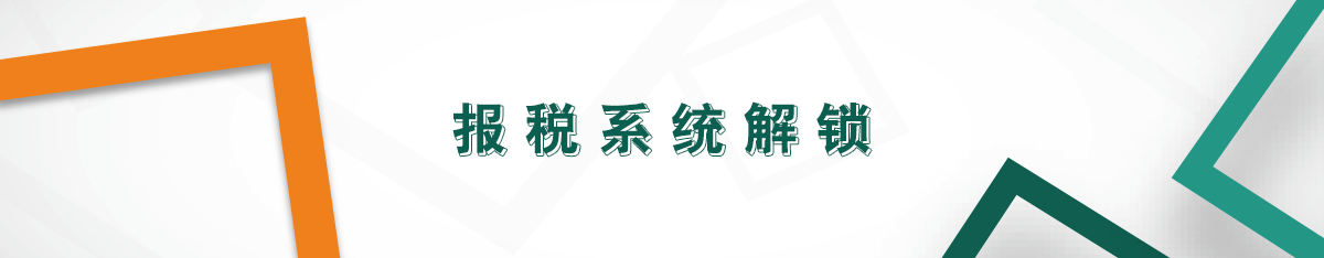 報(bào)稅系統(tǒng)解鎖