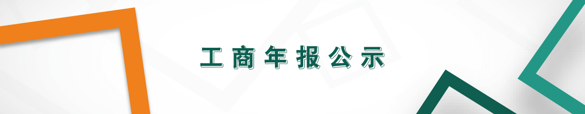 工商年報公示